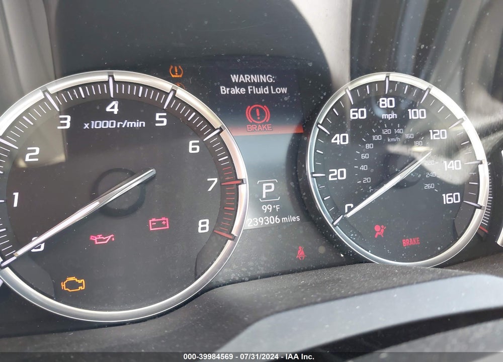 2014 ACURA MDX VIN: 5FRYD3H20EB009982
