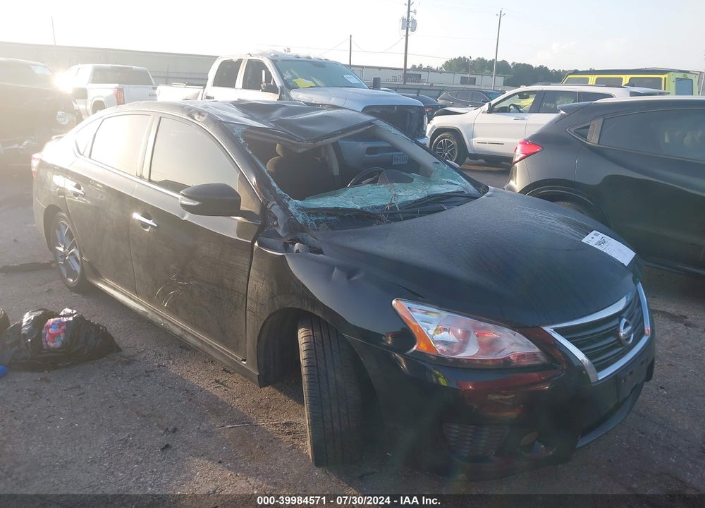 2015 NISSAN SENTRA SR VIN: 3N1AB7AP2FY314821