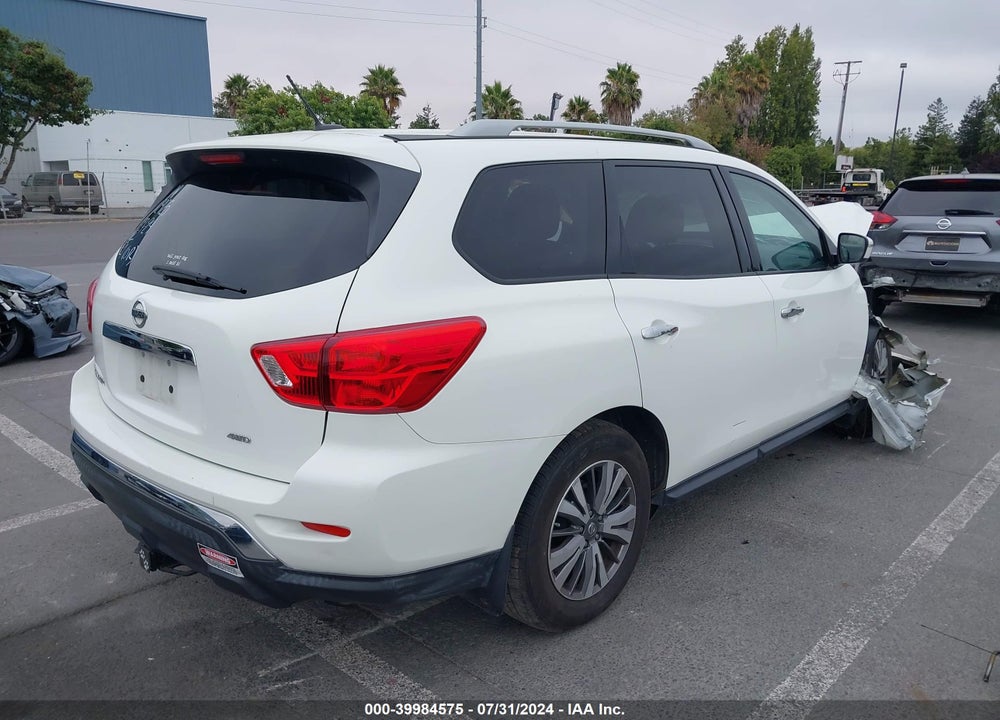 2018 NISSAN PATHFINDER S VIN: 5N1DR2MM7JC643540