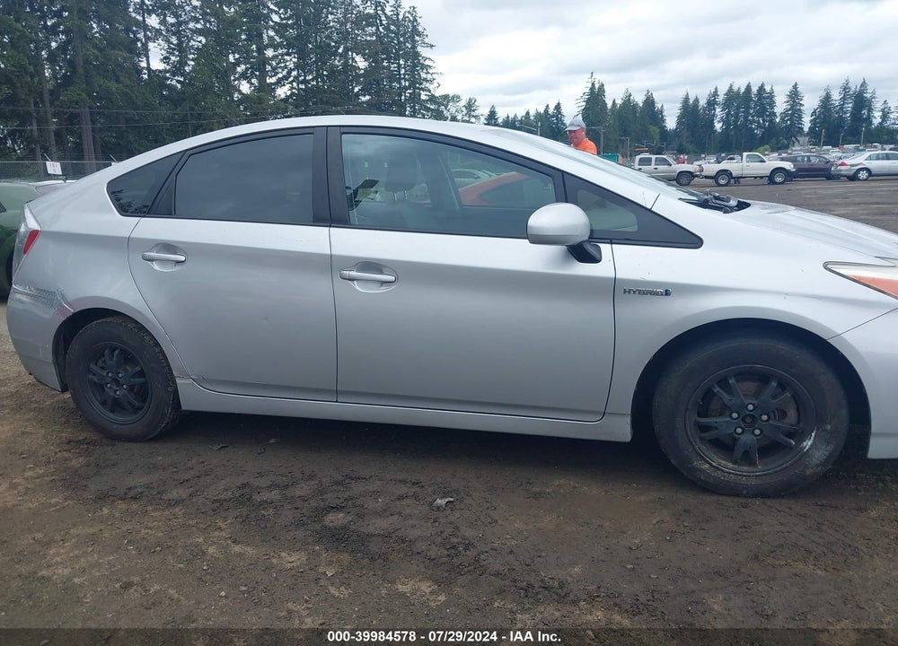 2012 TOYOTA PRIUS TWO VIN: JTDKN3DU3C5481894