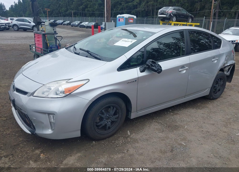 2012 TOYOTA PRIUS TWO VIN: JTDKN3DU3C5481894