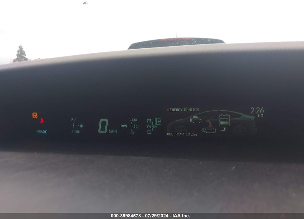 2012 TOYOTA PRIUS TWO VIN: JTDKN3DU3C5481894