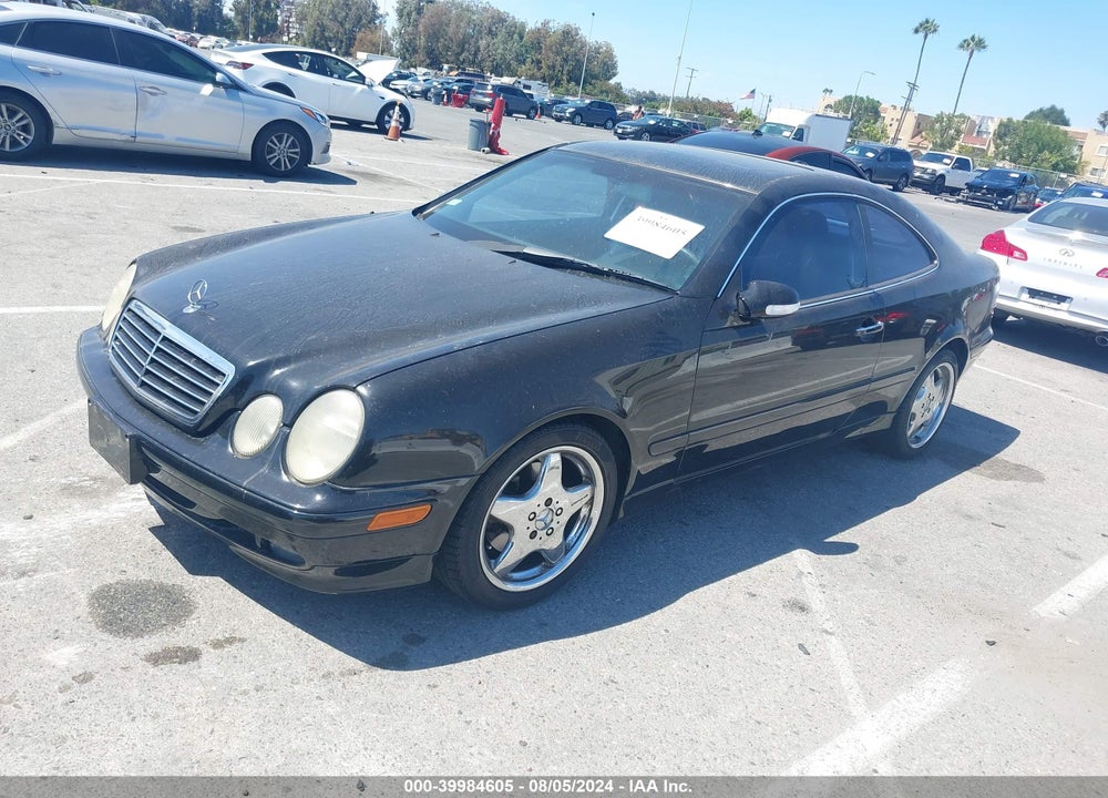 2001 MERCEDES-BENZ CLK 320 VIN: WDBLJ65G61T087484