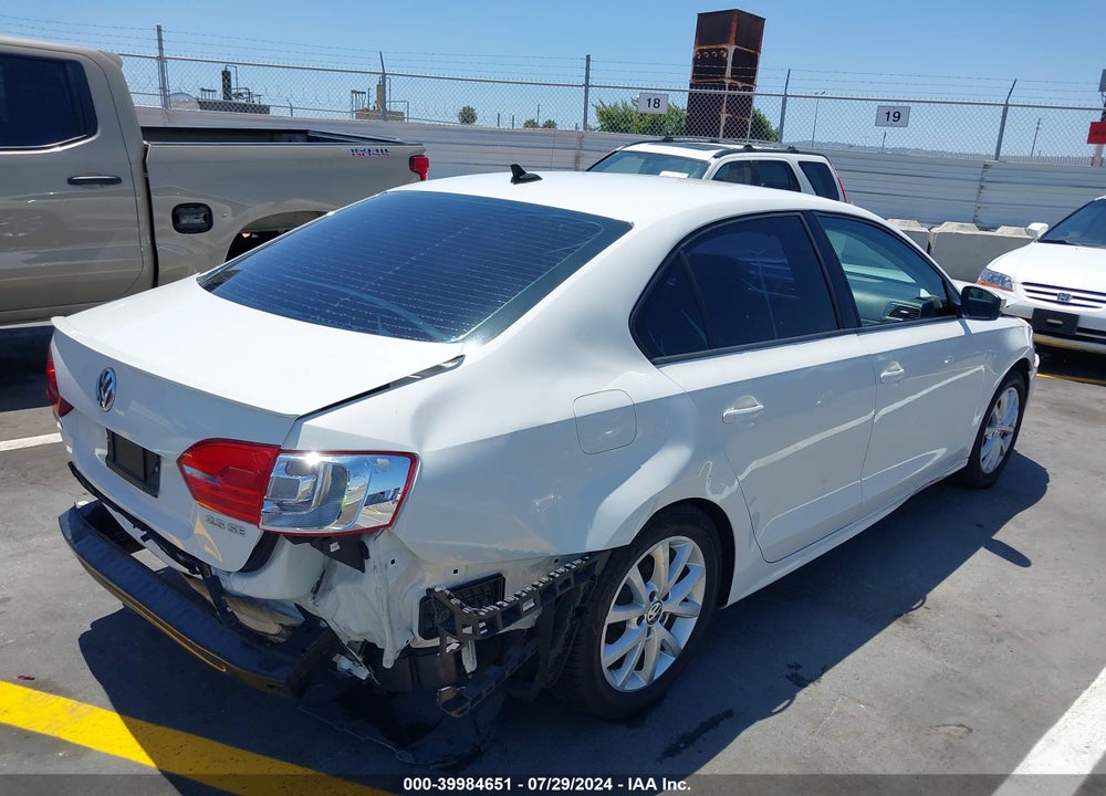 2012 VOLKSWAGEN JETTA VIN: 3VWDP7AJ6CM426576