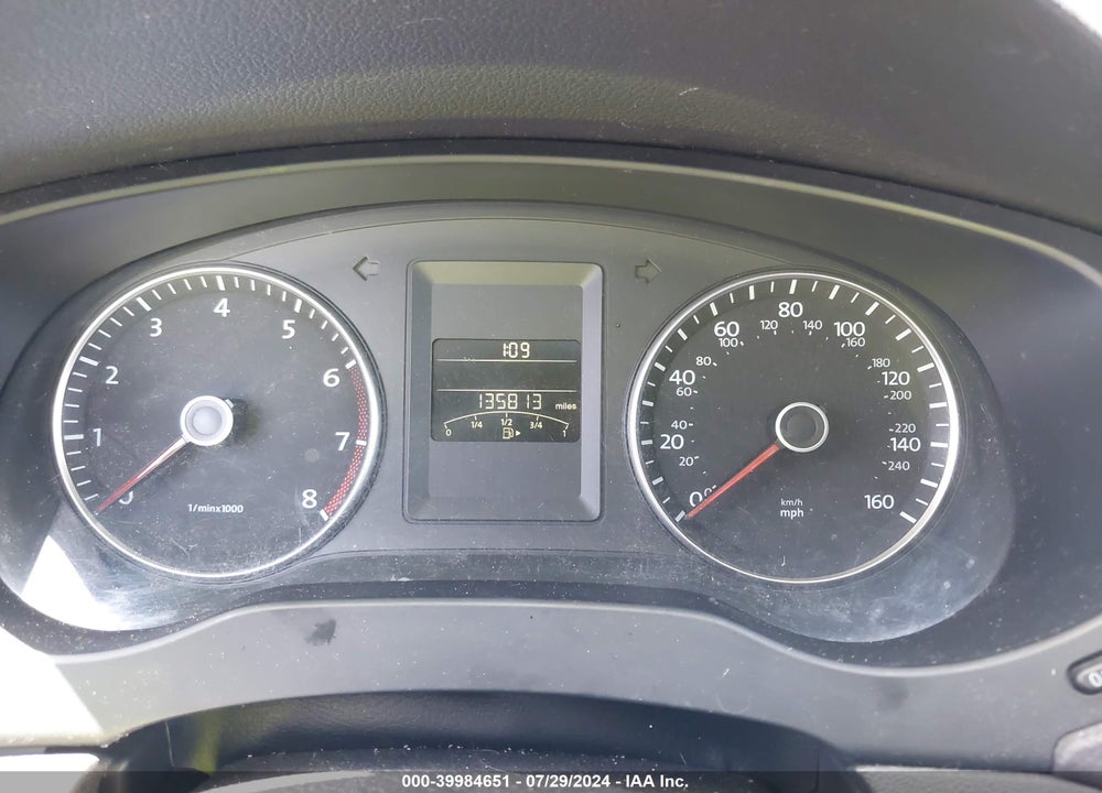 2012 VOLKSWAGEN JETTA VIN: 3VWDP7AJ6CM426576
