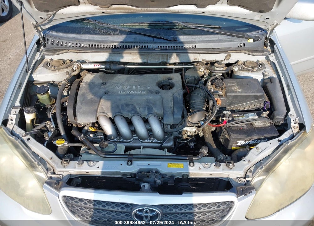 2005 TOYOTA COROLLA XRS VIN: 2T1BY30E55C320006