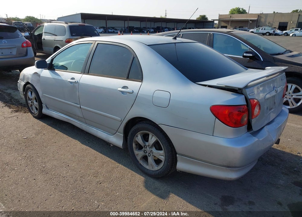 2005 TOYOTA COROLLA XRS VIN: 2T1BY30E55C320006
