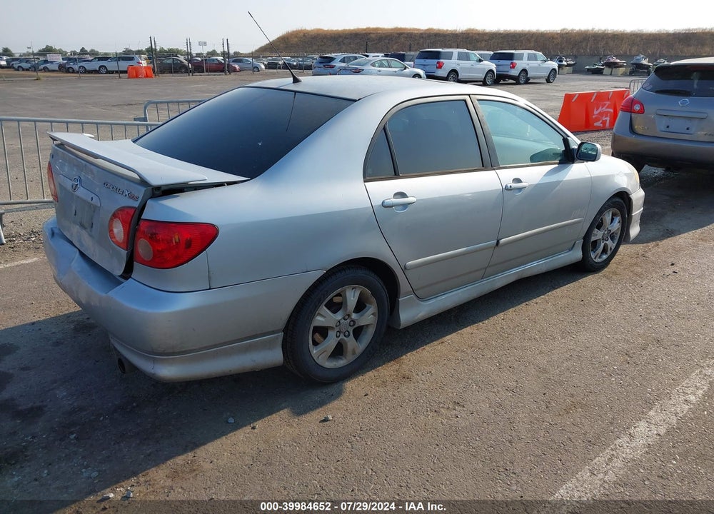 2005 TOYOTA COROLLA XRS VIN: 2T1BY30E55C320006