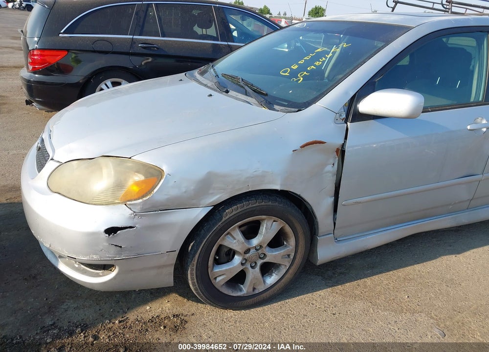 2005 TOYOTA COROLLA XRS VIN: 2T1BY30E55C320006