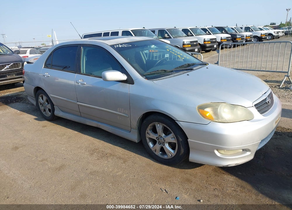 2005 TOYOTA COROLLA XRS VIN: 2T1BY30E55C320006
