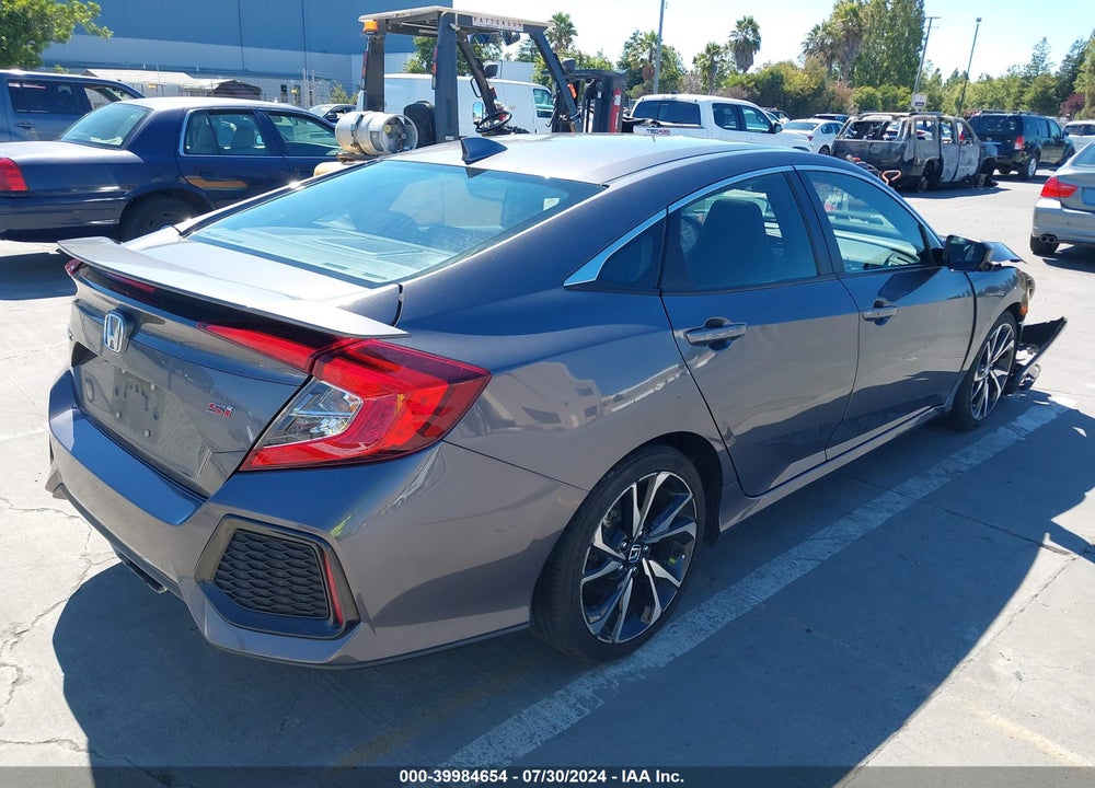 2017 HONDA CIVIC SI VIN: 2HGFC1E52HH704480