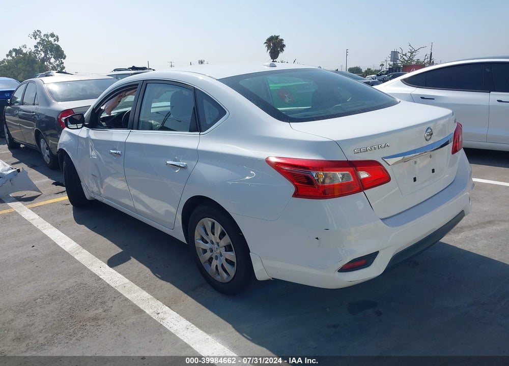 2017 NISSAN SENTRA SV VIN: 3N1AB7AP6HY371980
