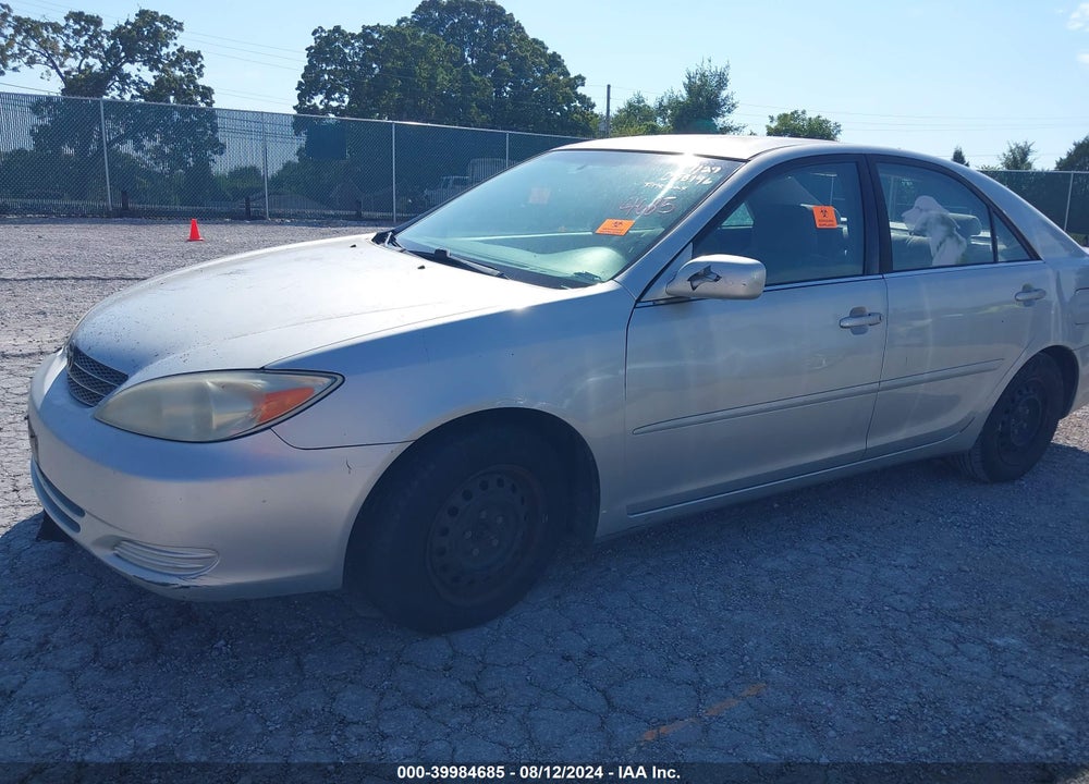 2002 TOYOTA CAMRY LE/SE/XLE VIN: 4T1BE32KX2U058196