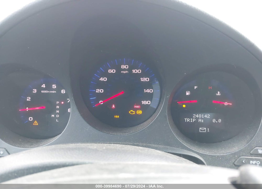 2005 ACURA TL VIN: 19UUA66275A018959