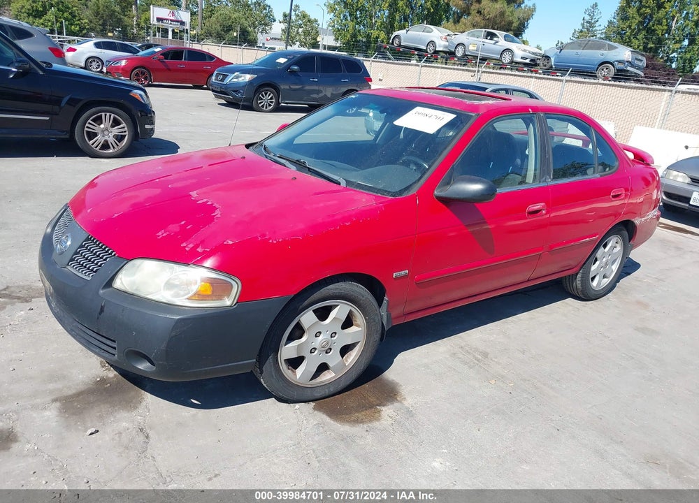 2005 NISSAN SENTRA 1.8S VIN: 3N1CB51A25L451309