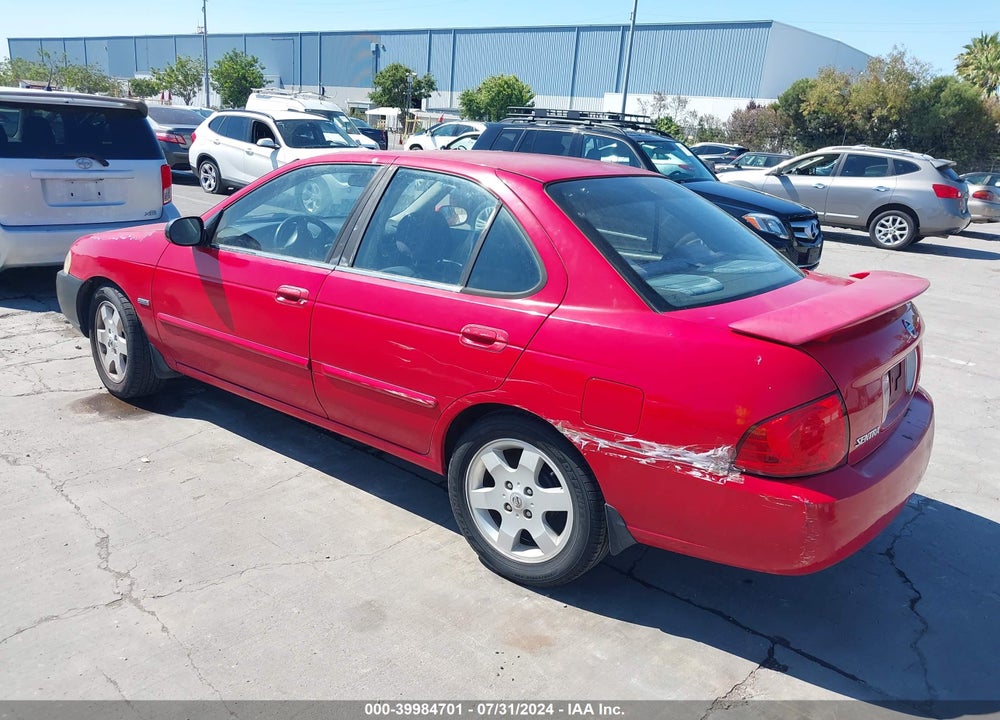 2005 NISSAN SENTRA 1.8S VIN: 3N1CB51A25L451309