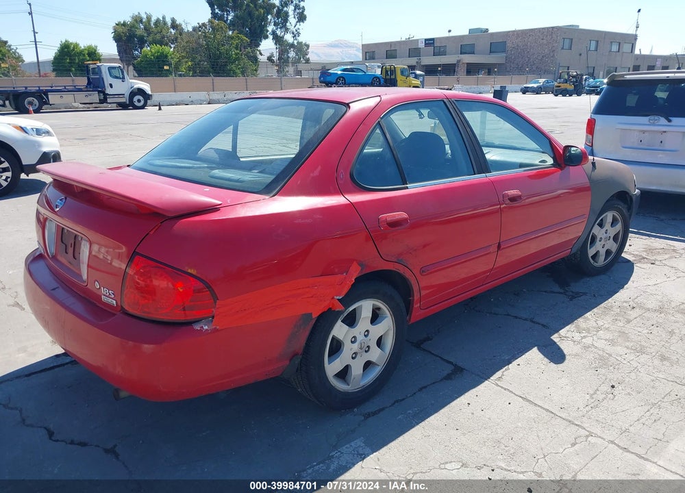 2005 NISSAN SENTRA 1.8S VIN: 3N1CB51A25L451309