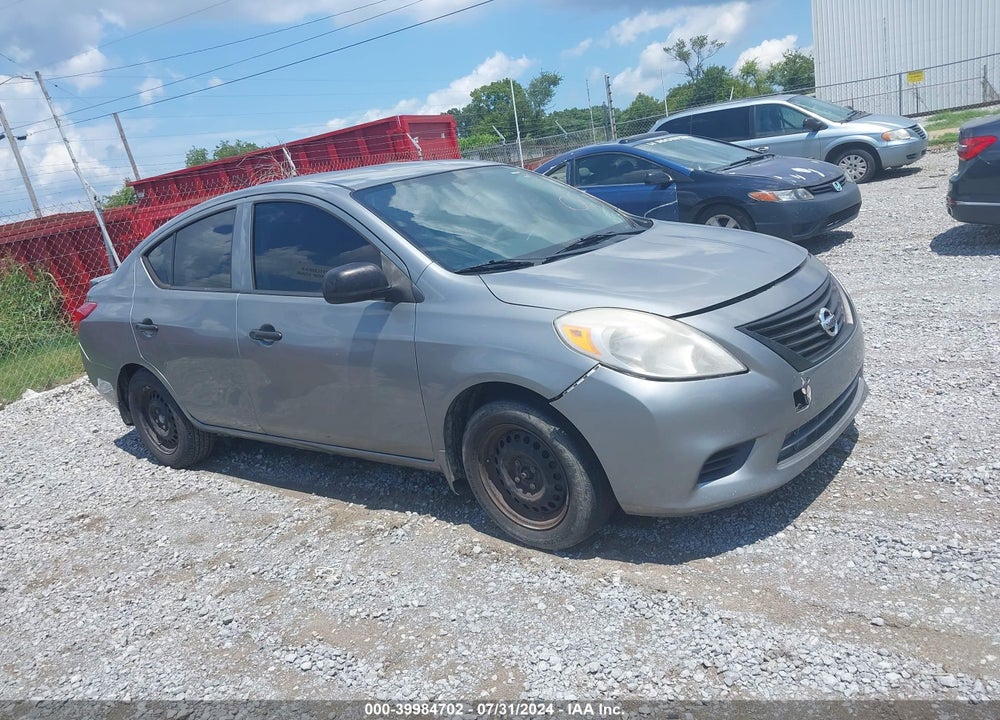 2013 NISSAN VERSA 1.6 S+ VIN: 3N1CN7APXDL877187