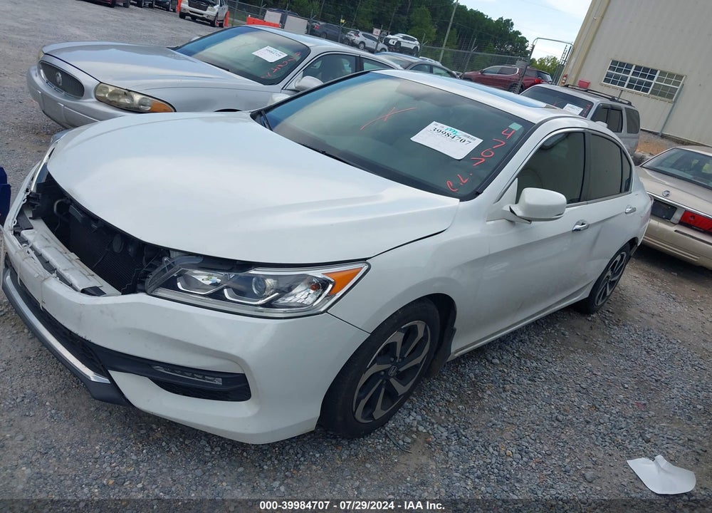 2016 HONDA ACCORD EX-L VIN: 1HGCR2F84GA152011