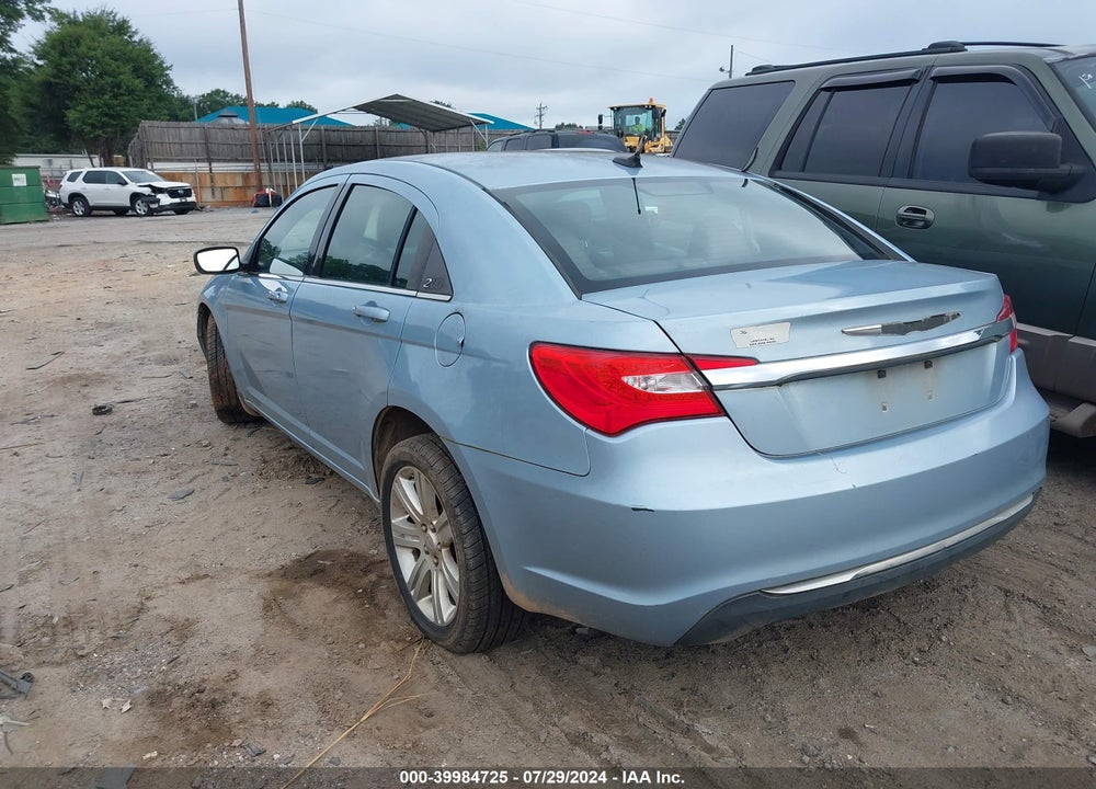 2012 CHRYSLER 200 TOURING VIN: 1C3CCBBB8CN304073