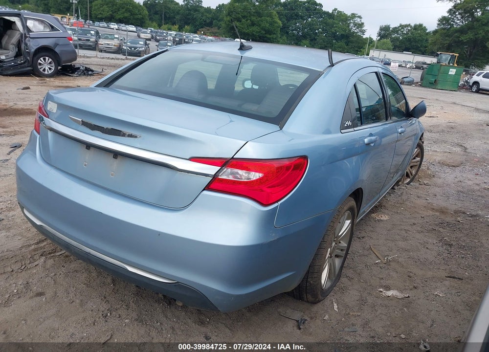 2012 CHRYSLER 200 TOURING VIN: 1C3CCBBB8CN304073