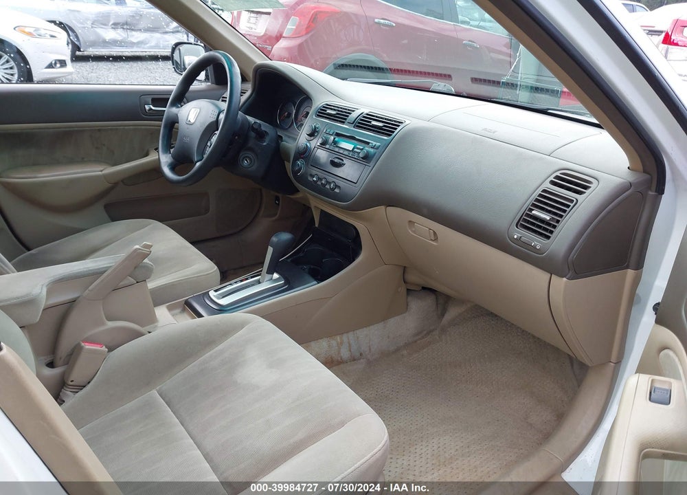 2005 HONDA CIVIC LX VIN: 2HGES16535H591535