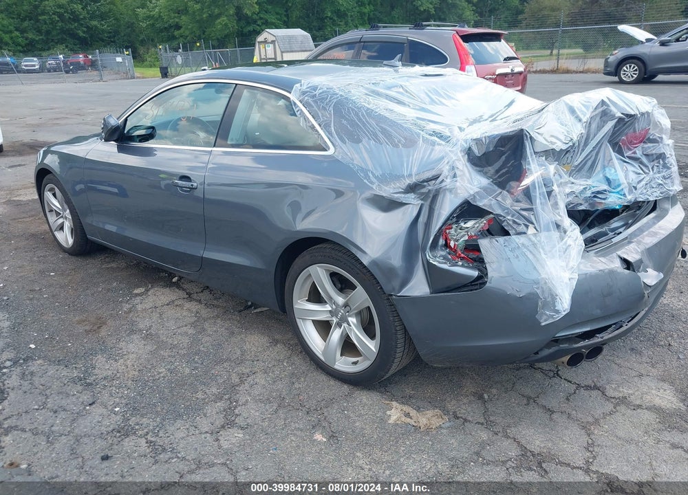 2013 AUDI A5 2.0T PREMIUM VIN: WAULFAFR4DA063025