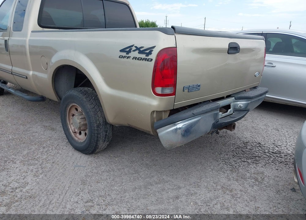 2000 FORD F-250 VIN: 1FTNX21S5YEE38170