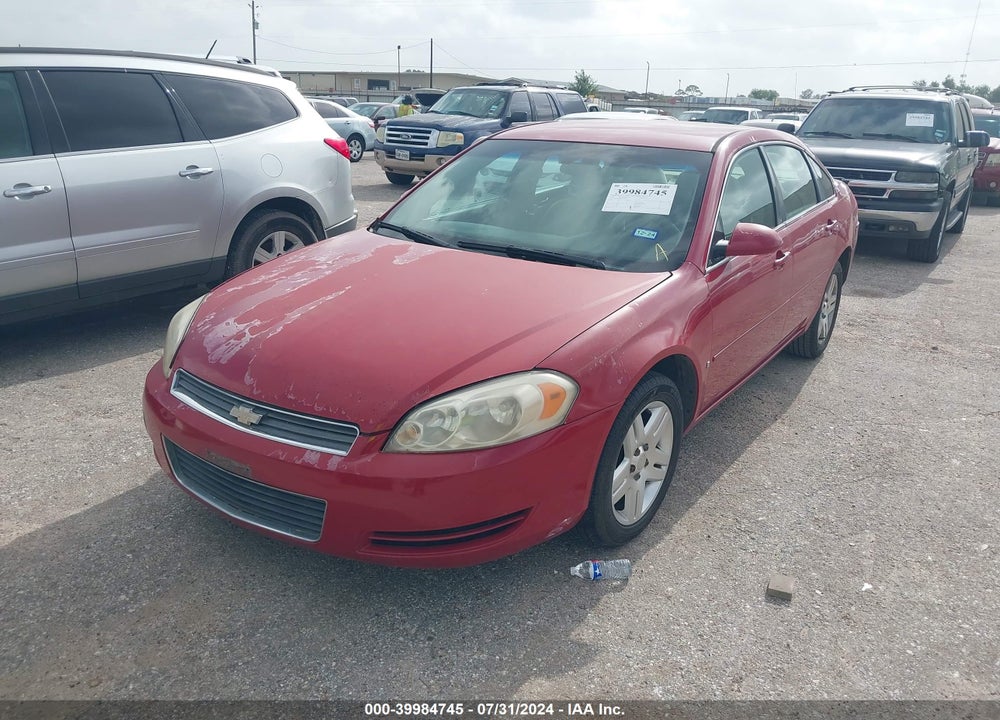 2008 CHEVROLET IMPALA VIN: 2G1WB58K689220437