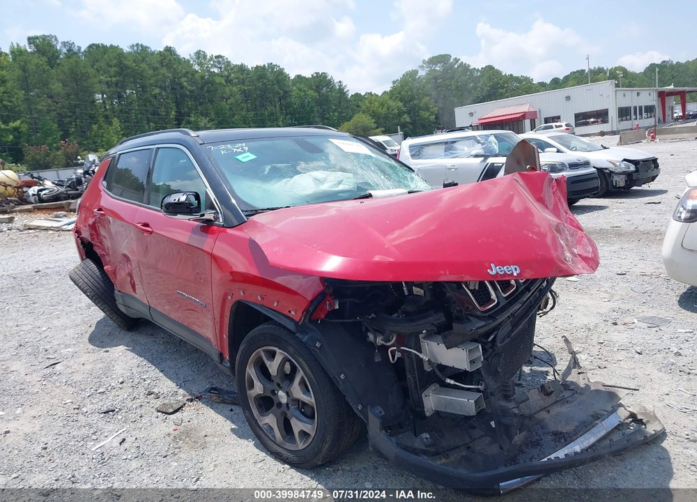 2018 JEEP COMPASS LIMITED 4X4 VIN: 3C4NJDCB8JT329184