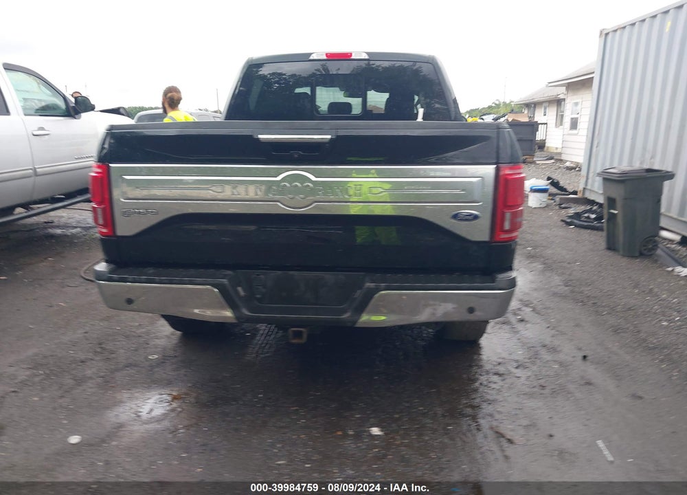 2016 FORD F-150 KING RANCH VIN: 1FTEW1EG7GFA56556