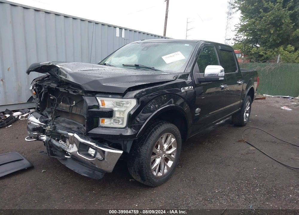 2016 FORD F-150 KING RANCH VIN: 1FTEW1EG7GFA56556