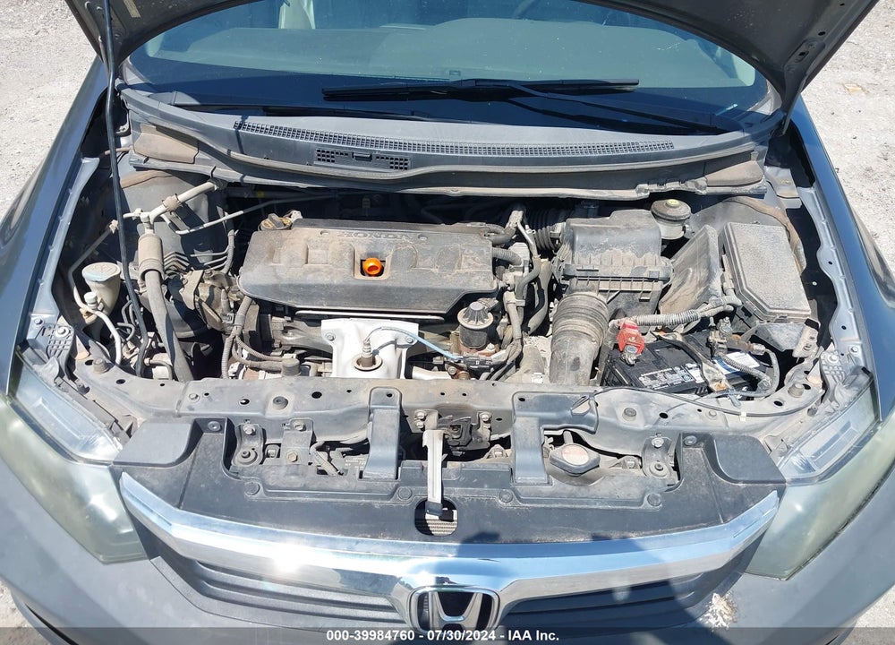 2012 HONDA CIVIC EX-L VIN: 2HGFB2F95CH552522