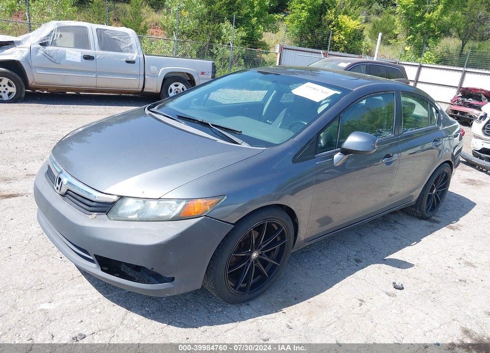 2012 HONDA CIVIC EX-L VIN: 2HGFB2F95CH552522