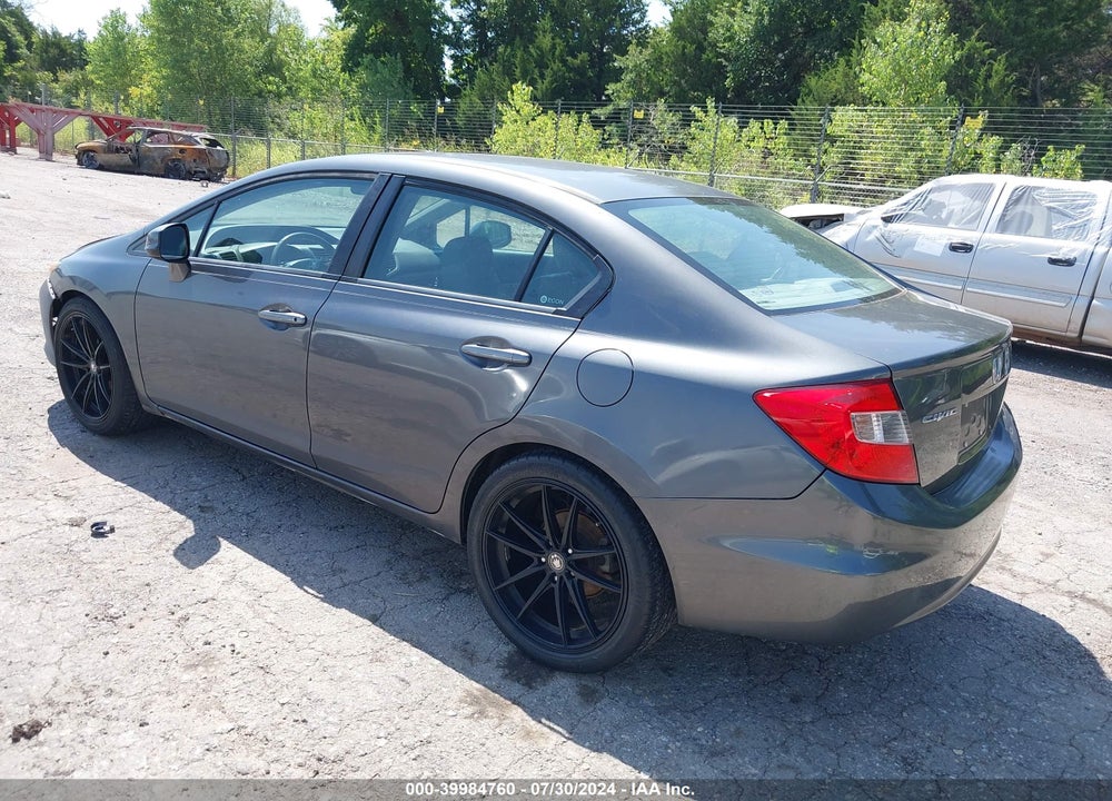 2012 HONDA CIVIC EX-L VIN: 2HGFB2F95CH552522