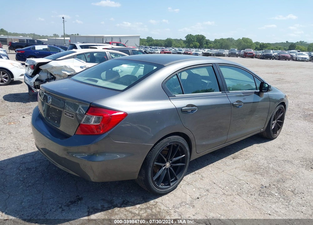 2012 HONDA CIVIC EX-L VIN: 2HGFB2F95CH552522