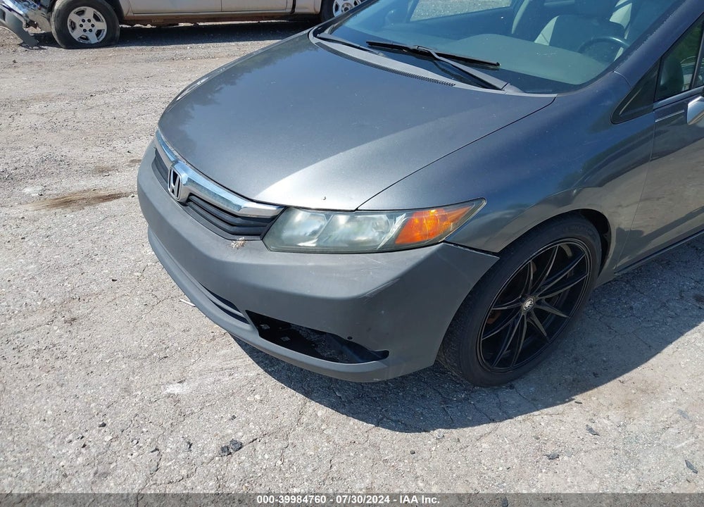 2012 HONDA CIVIC EX-L VIN: 2HGFB2F95CH552522