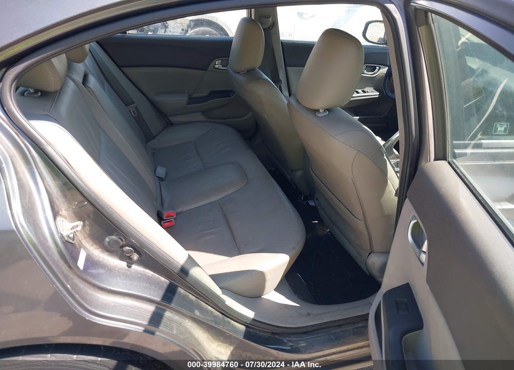 2012 HONDA CIVIC EX-L VIN: 2HGFB2F95CH552522