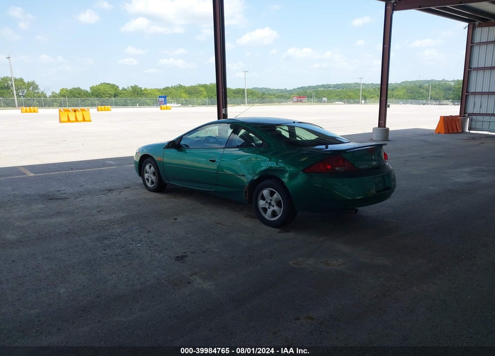 2002 MERCURY COUGAR V6 VIN: 1ZWFT61L225605505