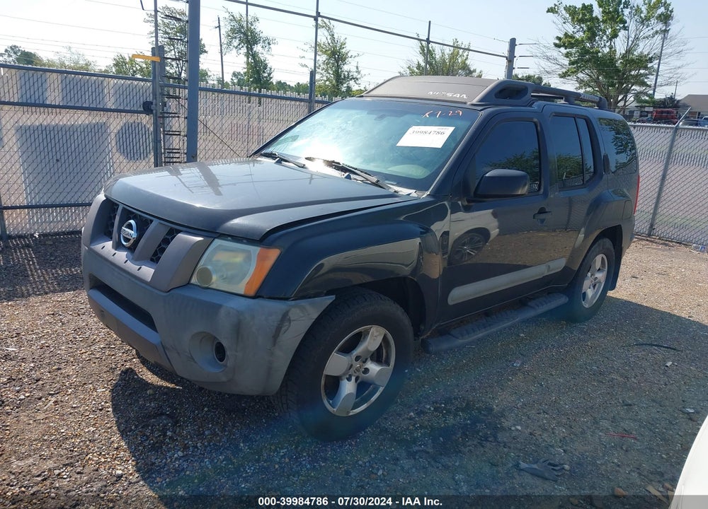 2005 NISSAN XTERRA SE VIN: 5N1AN08U95C634888