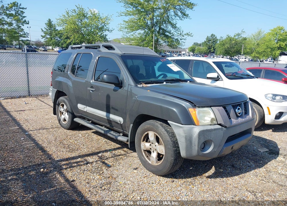 2005 NISSAN XTERRA SE VIN: 5N1AN08U95C634888