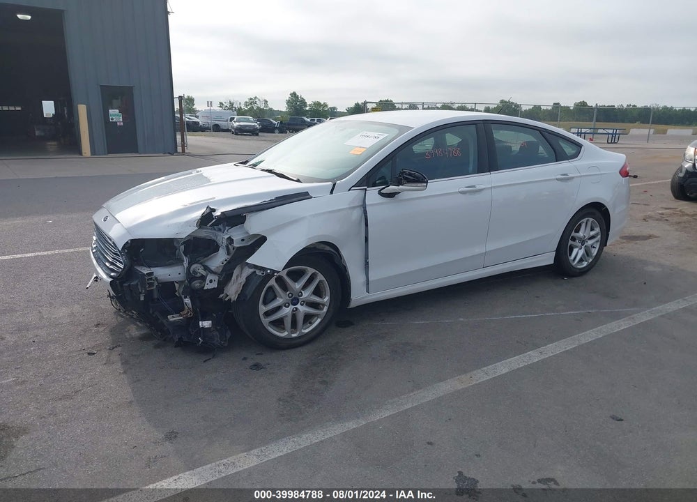 2016 FORD FUSION SE VIN: 3FA6P0H79GR326340