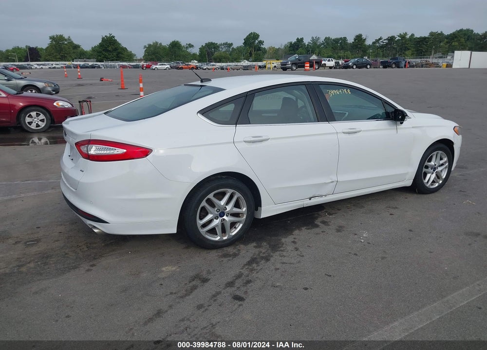 2016 FORD FUSION SE VIN: 3FA6P0H79GR326340