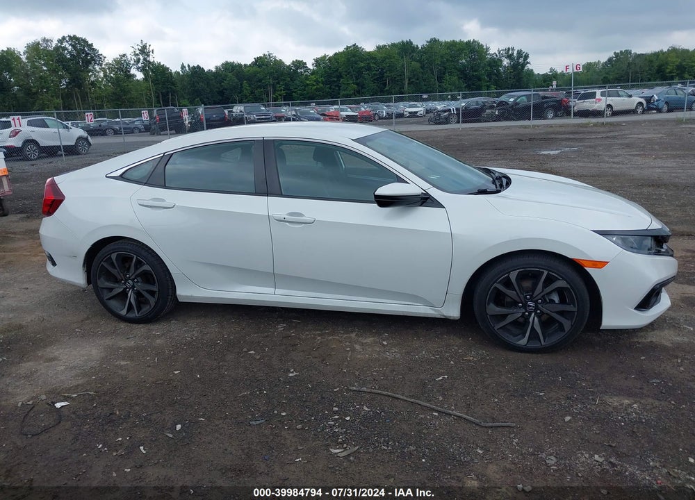 2020 HONDA CIVIC SPORT VIN: 2HGFC2F89LH517163