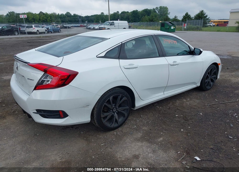 2020 HONDA CIVIC SPORT VIN: 2HGFC2F89LH517163