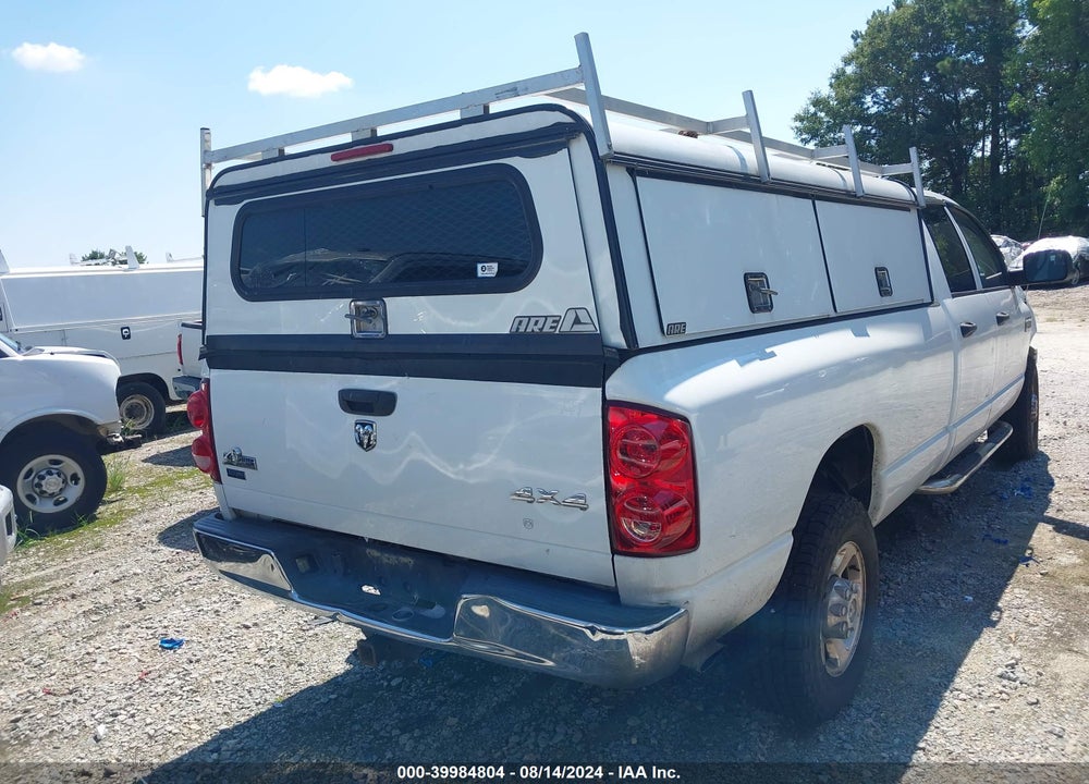 2008 DODGE RAM 3500 SLT VIN: 3D7MX38A58G151215