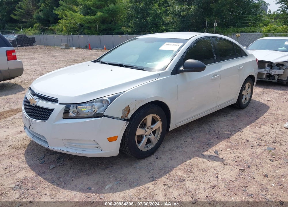 2012 CHEVROLET CRUZE 1LT VIN: 1G1PF5SC1C7106592