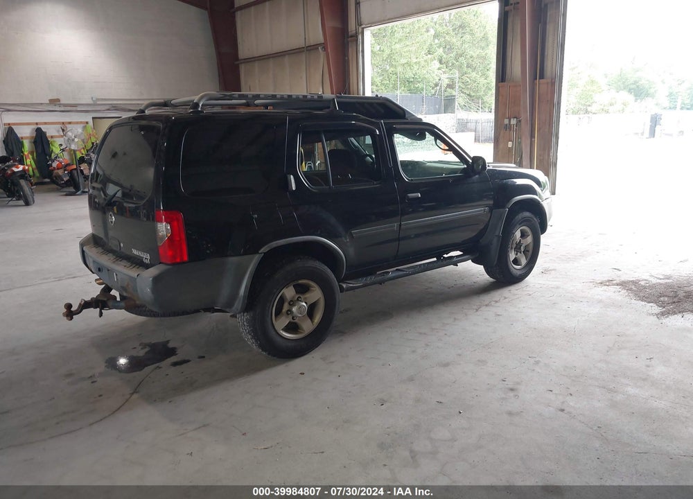 2004 NISSAN XTERRA XE VIN: 5N1ED28Y54C683460