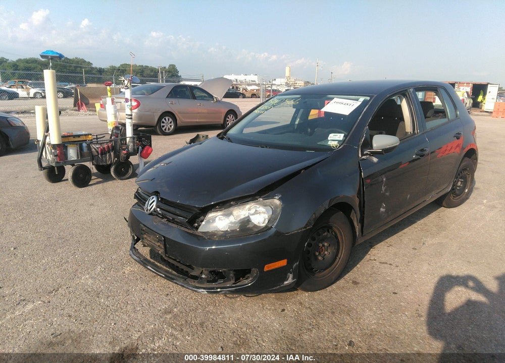 2012 VOLKSWAGEN GOLF 2.5L 4-DOOR VIN: WVWDA7AJ9CW109315
