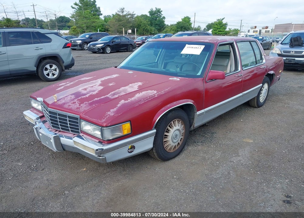 1993 CADILLAC DEVILLE VIN: 1G6CD53B8P4278551